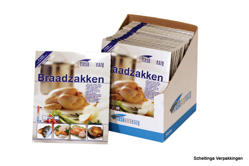 Braadzak 25x38cm 50x8st. in dispenserbox