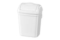Afvalbak hygienebox 8ltr PaperSupply Glans Wit