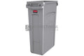 Afvalbak Slim Jim 87ltr met rand en koppelstuk