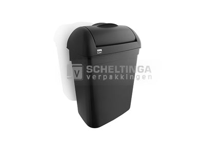 Dameshygienebox 8ltr Satino Black