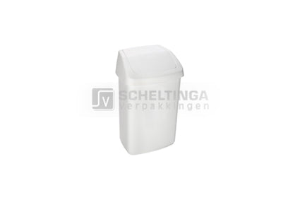 Afvalbak Tafelmodel 1.5ltr Wit