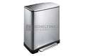 Afvalbak E-Cube Eko 50ltr Mat RVS