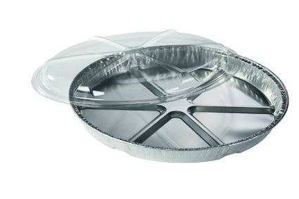 Deksel schaal Ø40cm Transparant Aluminium