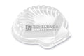 Deksel voor Schelp 120ml Transp.