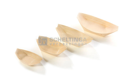 Boot 17x8.5cm Sier Hout