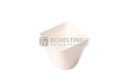 Bagastro bak conisch 6cl 50x50xH45mm Sier