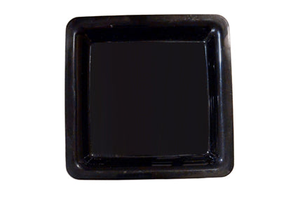Bord vierkant 23x23cm Reusable Zwart