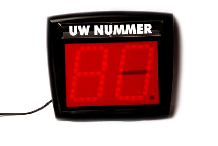 Minipoint electronische nummerdisplay