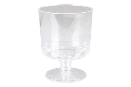 Wijnglas op voet 170cc Transparant
