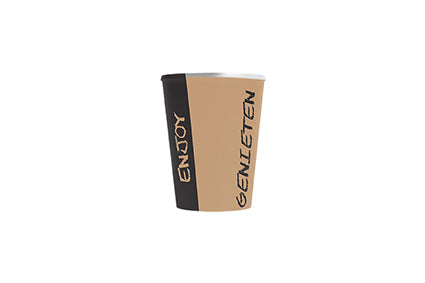 Papieren beker 180cc 7.5oz Genieten