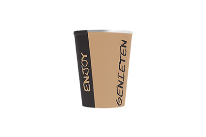 Papieren beker 200cc 8oz Genieten