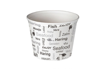 Paper bucket 66oz Enjoy Fish