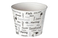 Paper bucket 85oz Enjoy Fish