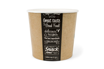 Paper bucket Good Food 85oz