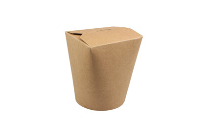 Take Away pasta box 480ml 16oz Bruin