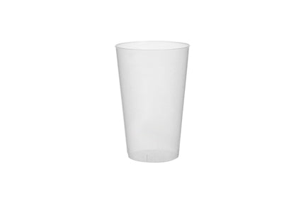 Beker 330cc Reusable Mat Transp. PP