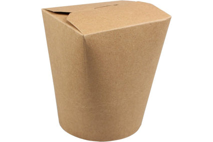 Take Away pasta box 780ml 26oz Bruin