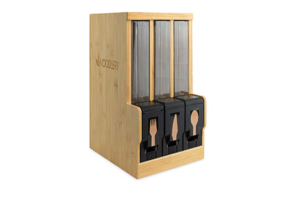 Woodlery Dispenser voor Bestek met 3 cassettes