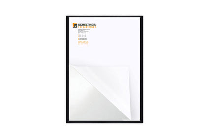 Klik-lijst 42x59cm Klap Zwart Aluminium