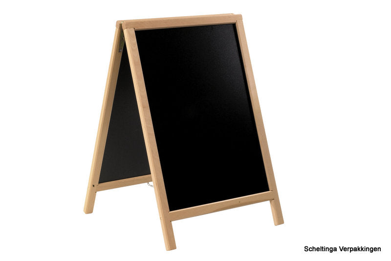 Duplo stoepbord 55x85cm Blank