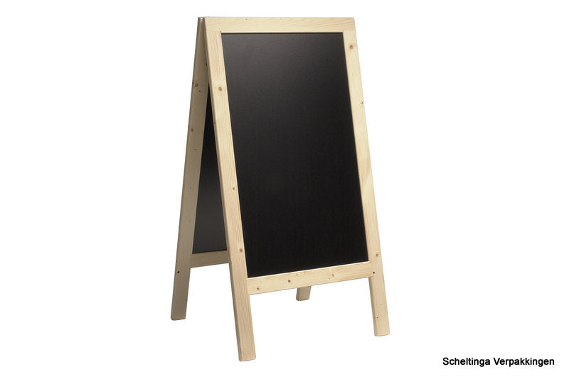 Sandwich stoepbord 75x135cm Blank