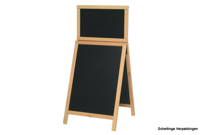 Duplo stoepbord Top 55x120cm Blank