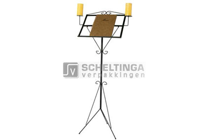 Menustandaard Met Kaarshouders 135cm