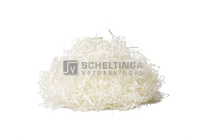Papierwol Wit