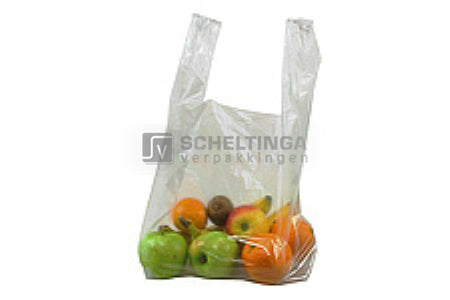 Hemdtas ldpe 25x6x50cm T30 Blok Transparant