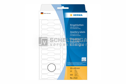 Herma map etiket 10x49mm