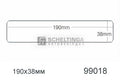 Dymo Labelwriter ordnerlabel smal 38x190mm