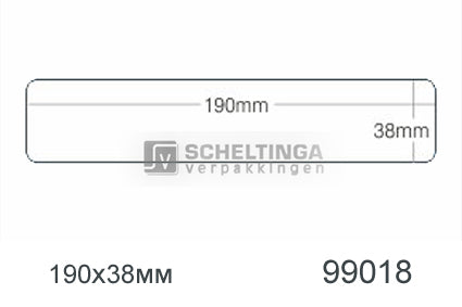Dymo Labelwriter ordnerlabel smal 38x190mm