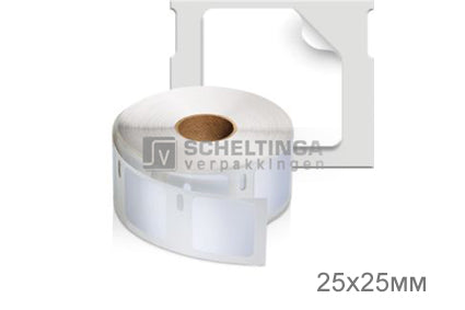 Dymo Labelwriter multi functioneel label 25x25mm