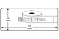 Dymo Labelwriter multi functioneel label19x51mm