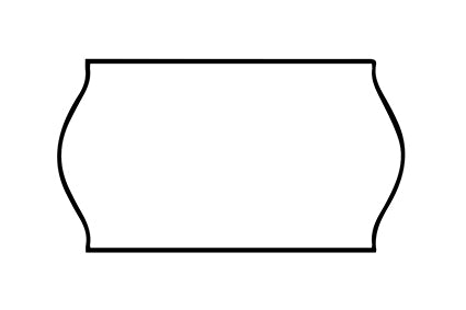 Etiket Contact 22x12mm permanent gom 2 Wit