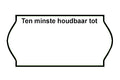 Etiket Contact 26x12mm gom 2 T.H.T.
