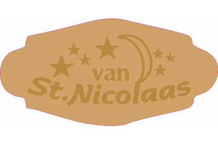 Etiket van St.Nicolaas Goud Kraft