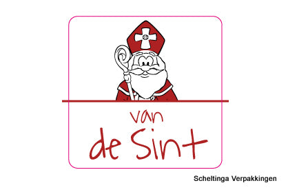 Etiket van de Sint Variatie