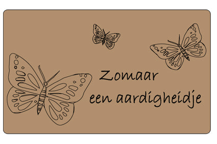 Etiket Zomaar een aardigheidje
