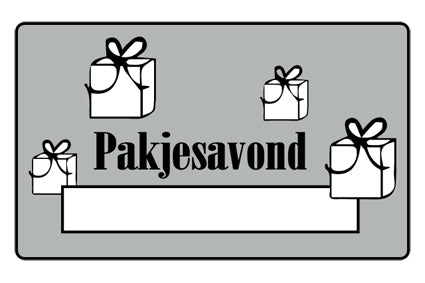 Etiket Pakjesavond