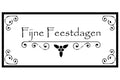 Etiket Fijne Feestdagen Variatie