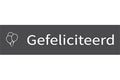 Etiket Gefeliciteerd