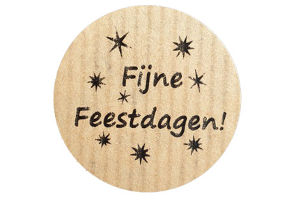 Etiket Fijne Feestdagen Kraft