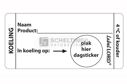 Etiket Refill Koeling