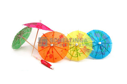 IJsversiering parasol Assortie 150st.