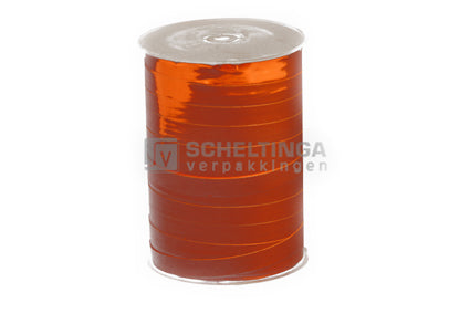 Krullint 10mm Metallic 302 Mandarine