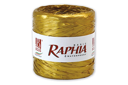 Lint Raphia Basic 82 200mtr Oro Mettalic