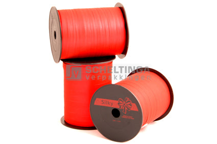 Krullint Silky Metal 10mmx250mtr Rosso