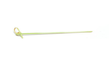 Knoopprikker bamboe 150mm Sier