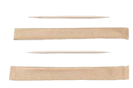 Tandenstoker 1000st. 2 punts Sier Hout